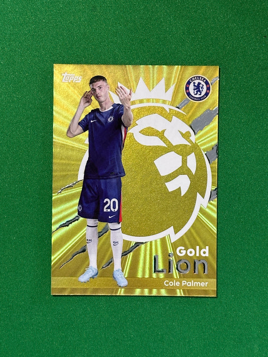 Cole Palmer Gold Lion - Topps Premier League 2026