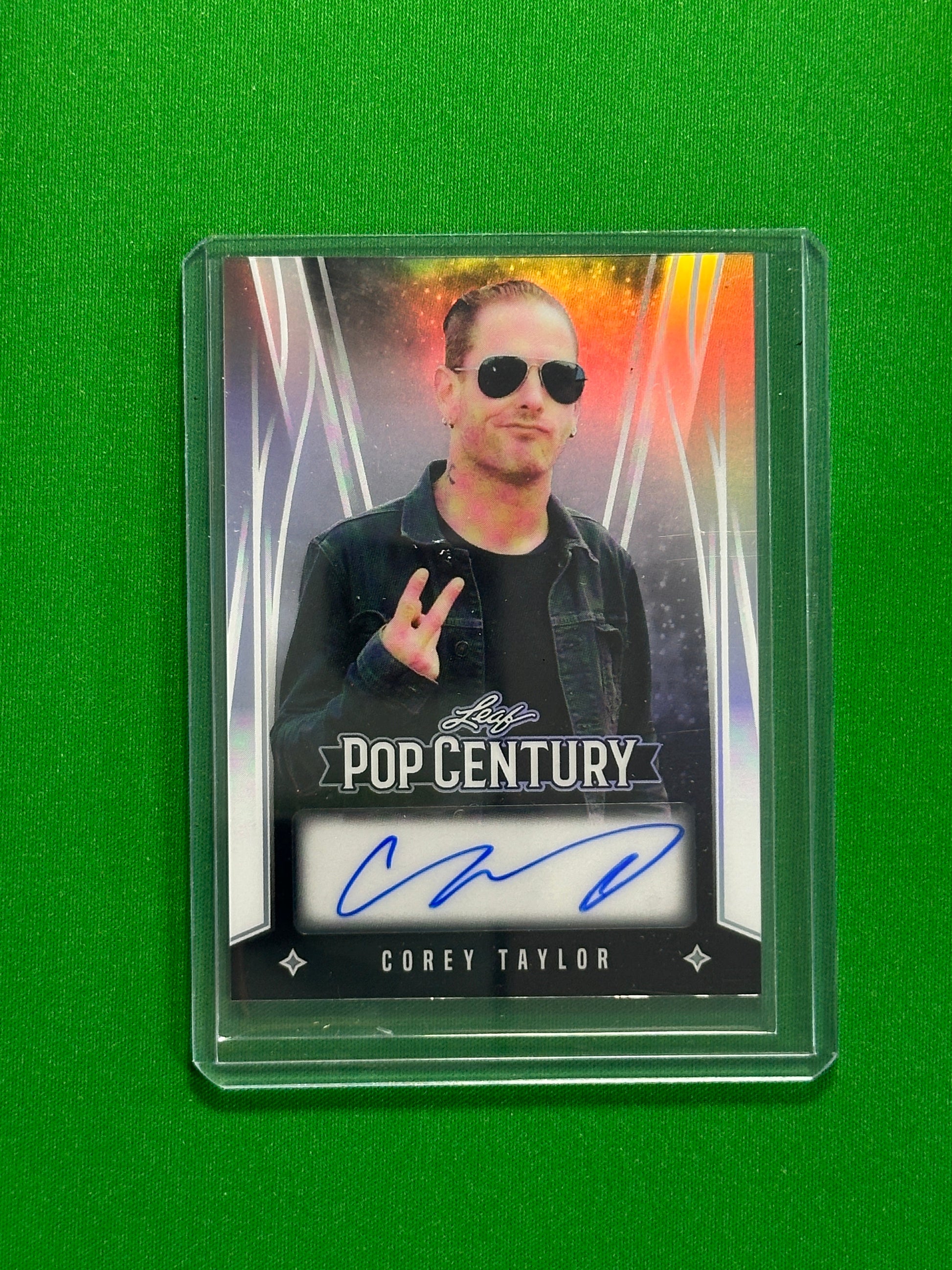 Corey Taylor Autograph 10/25 - Leaf Pop Century 2025