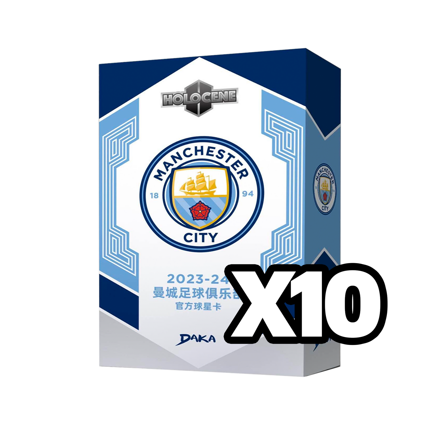 DAKA Manchester City 2023-24 Holocene Hobby Case (10x Boxes)