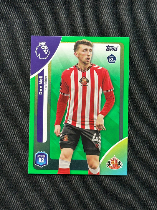 Dan Neil Green Parallel Base - Topps Premier League 2026