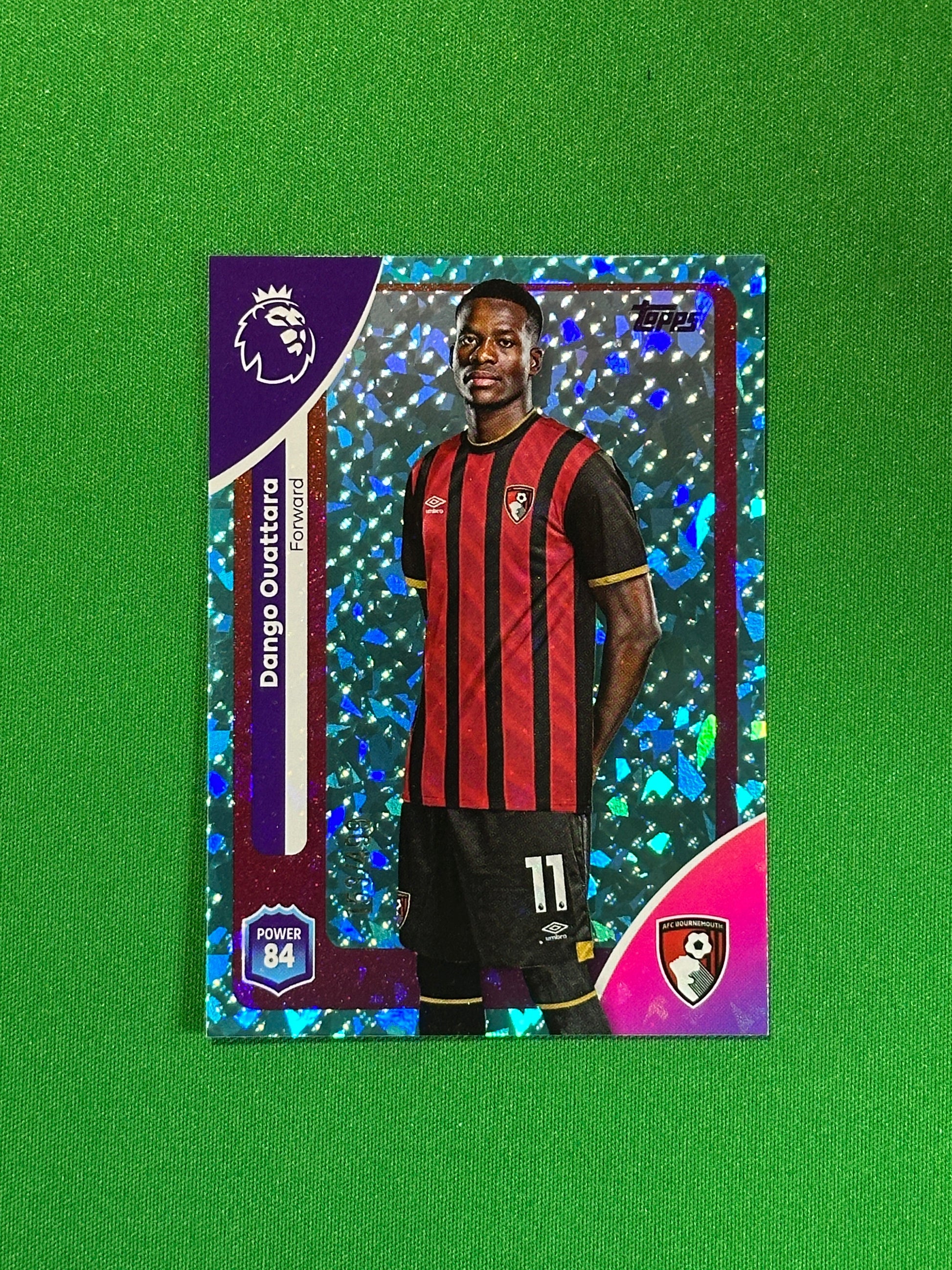Dango Ouattara Numbered Parallel 153/499 - Topps Premier League 2026
