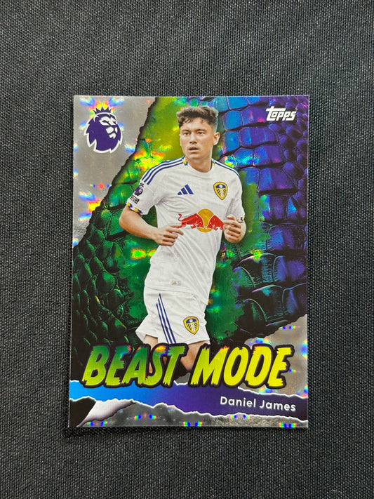 Daniel James Leeds United Beast Mode - Topps Premier League 2026