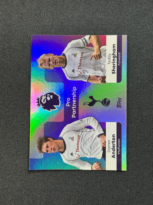 Darren Anderton/Teddy Sheringham Tottenham Hotspur Pro Partnership - Topps Premier League 2026
