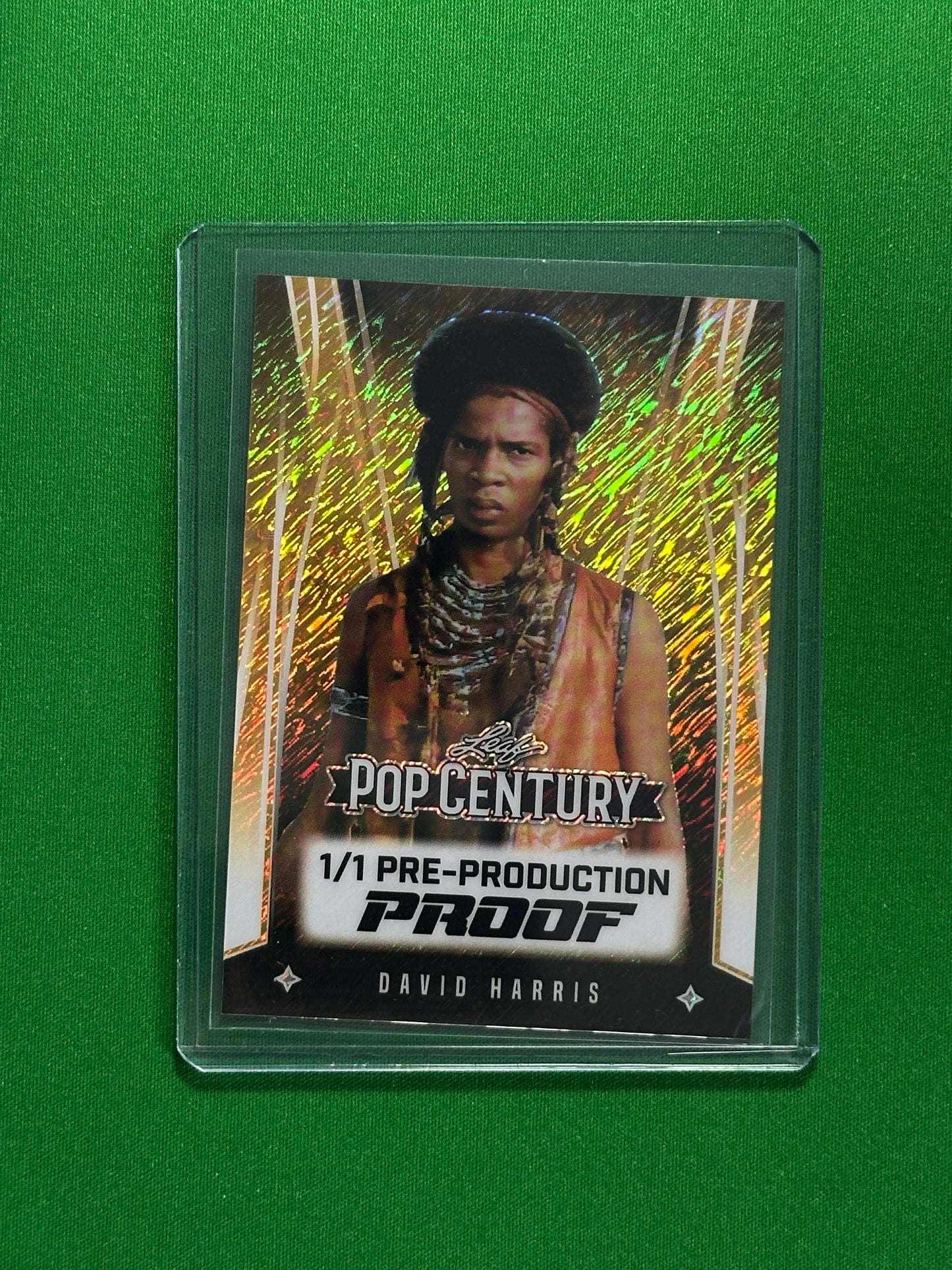David Harris Pre-Production Proof 1/1 - Leaf Pop Century 2025