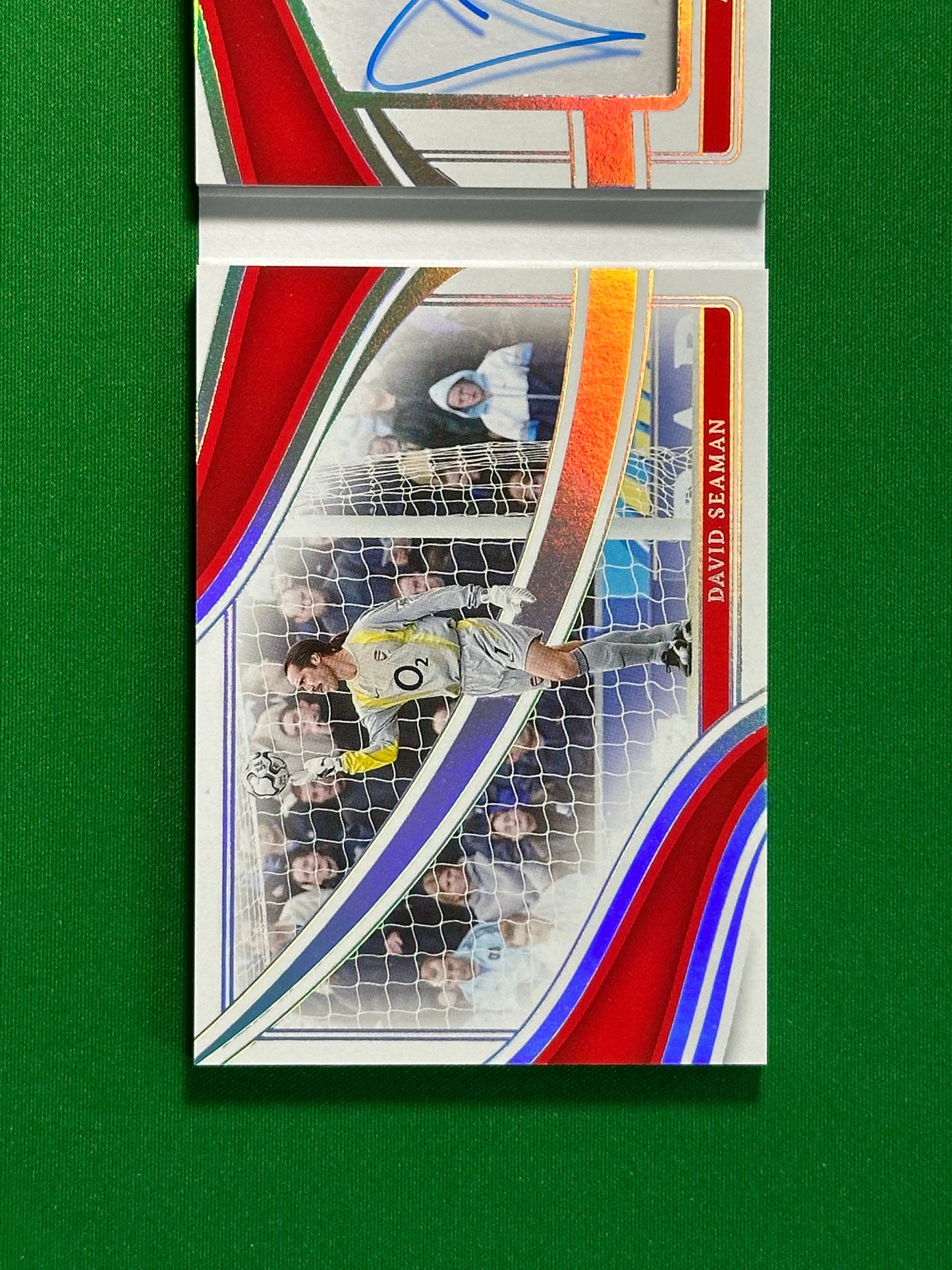 David Seaman Autograph Booklet 65/99 - Panini Immaculate 2023/24