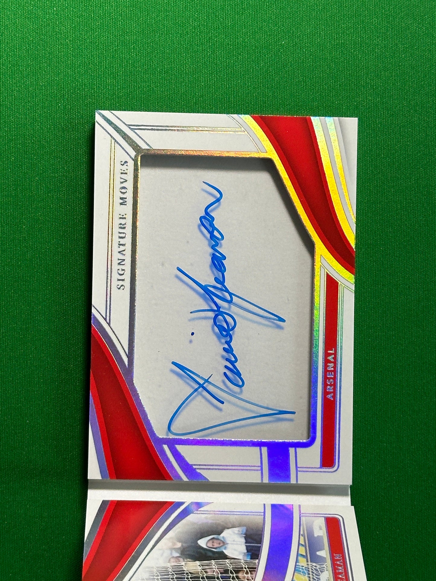 David Seaman Autograph Booklet 65/99 - Panini Immaculate 2023/24