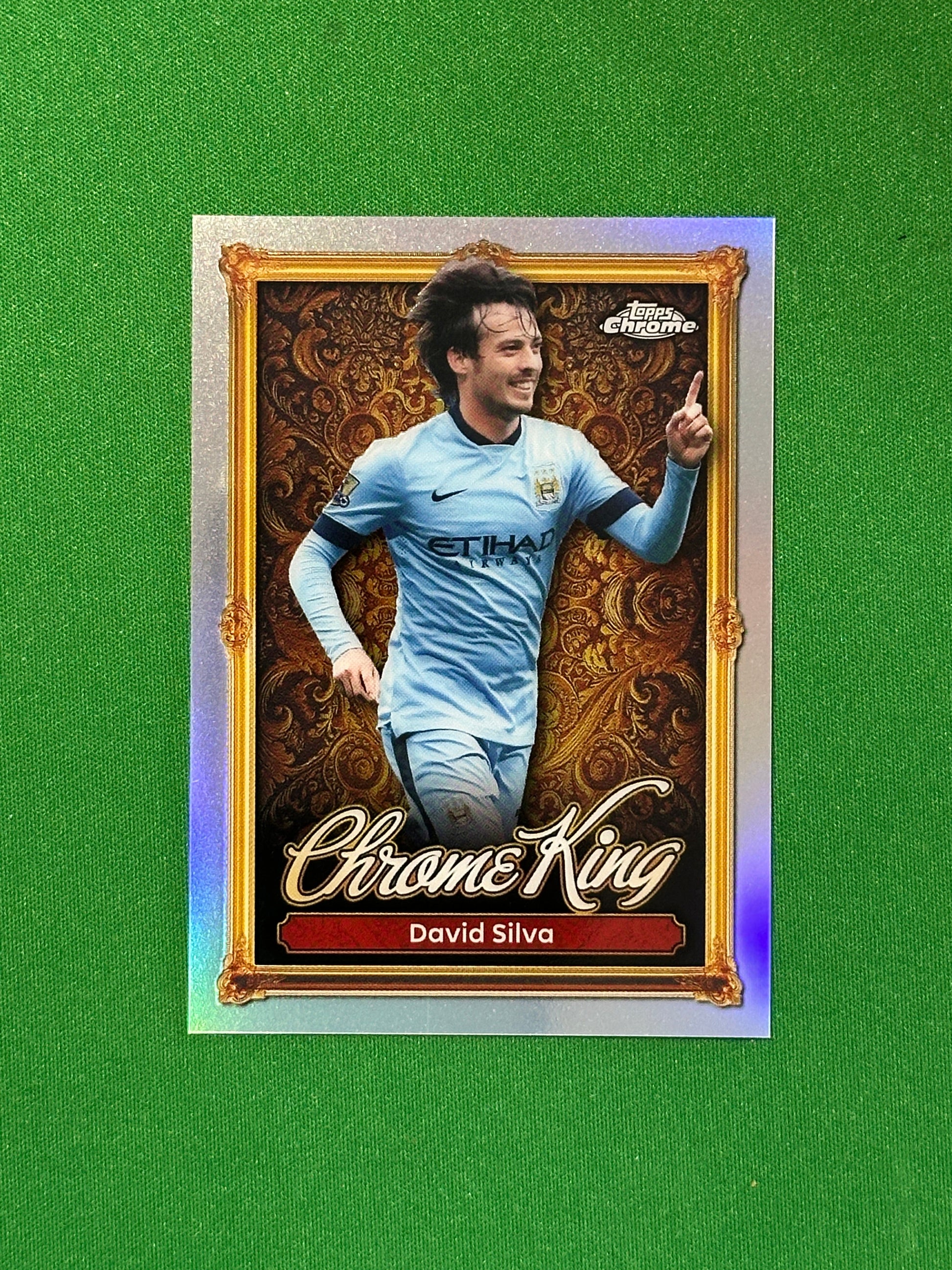 David Silva Chrome King - Topps Premier League 2026