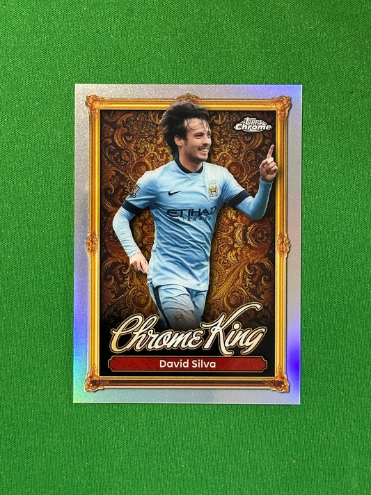 David Silva Chrome King - Topps Premier League 2026