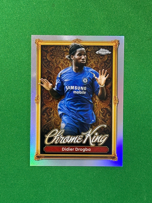 Didier Drogba Chrome King - Topps Premier League 2026