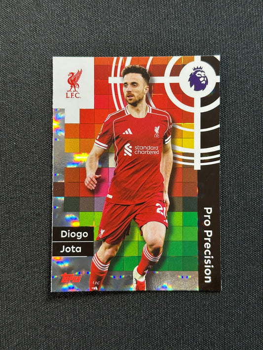 Diogo Jota Liverpool Pro Precision - Topps Premier League 2026