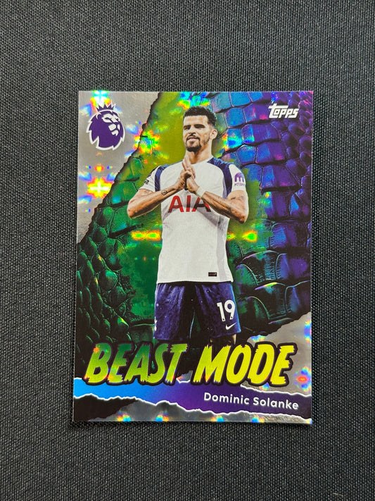 Dominic Solanke Tottenham Hotspur Beast Mode - Topps Premier League 2026