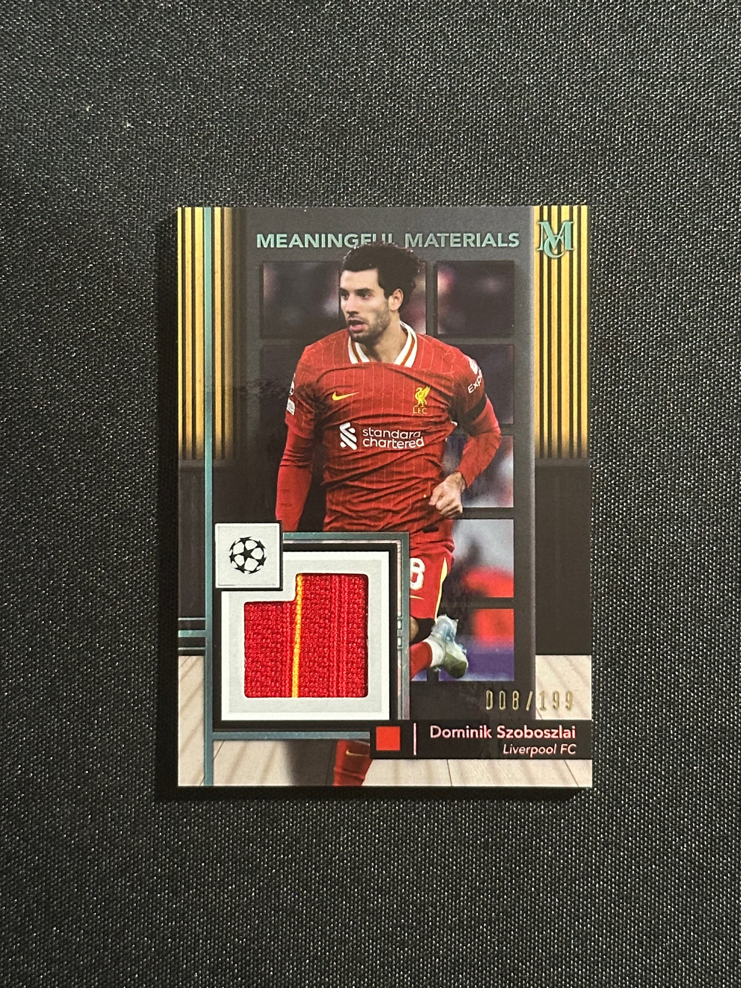 Dominik Szoboszlai Patch 008/199 - Topps UCC Museum 2024/25