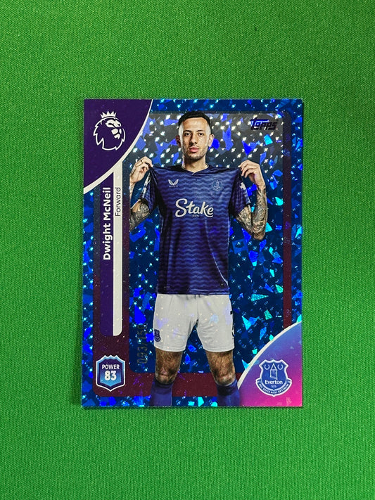 Dwight McNeil Numbered Parallel 93/150 - Topps Premier League 2026