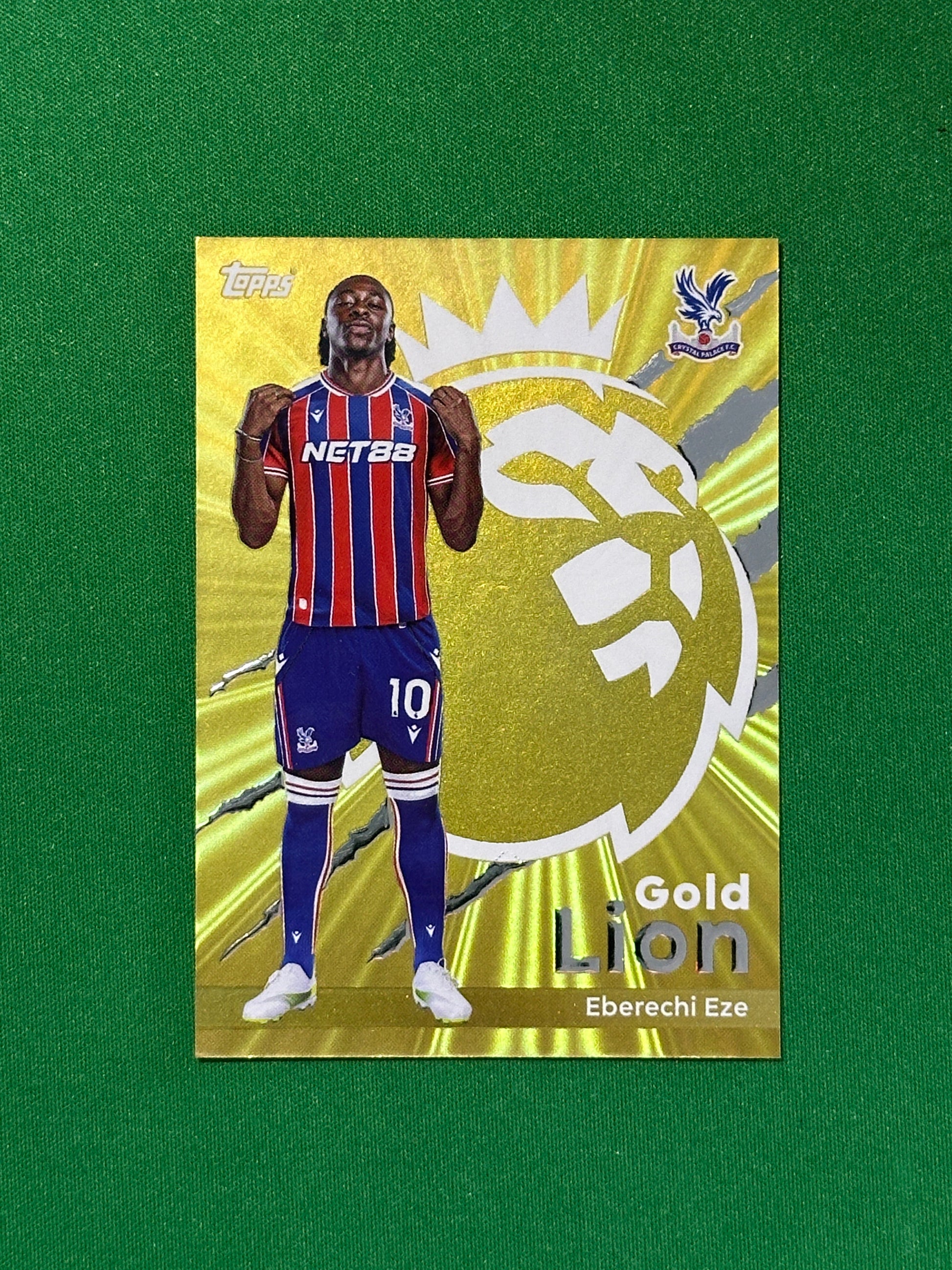 Eberechi Eze Gold Lion - Topps Premier League 2026