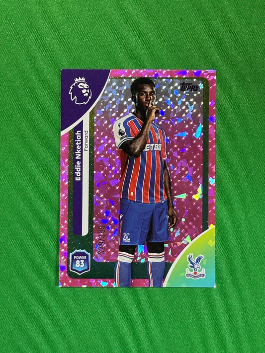 Eddie Nketiah Numbered Parallel 329/399 - Topps Premier League 2026
