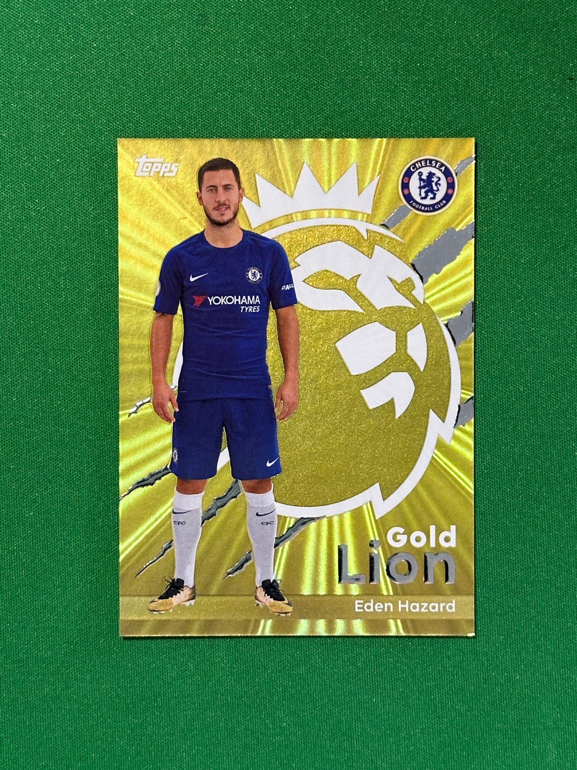 Eden Hazard Gold Lion - Topps Premier League 2026