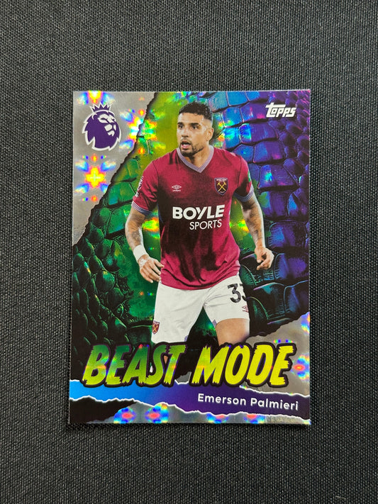 Emerson Palmieri West Ham Beast Mode - Topps Premier League 2026