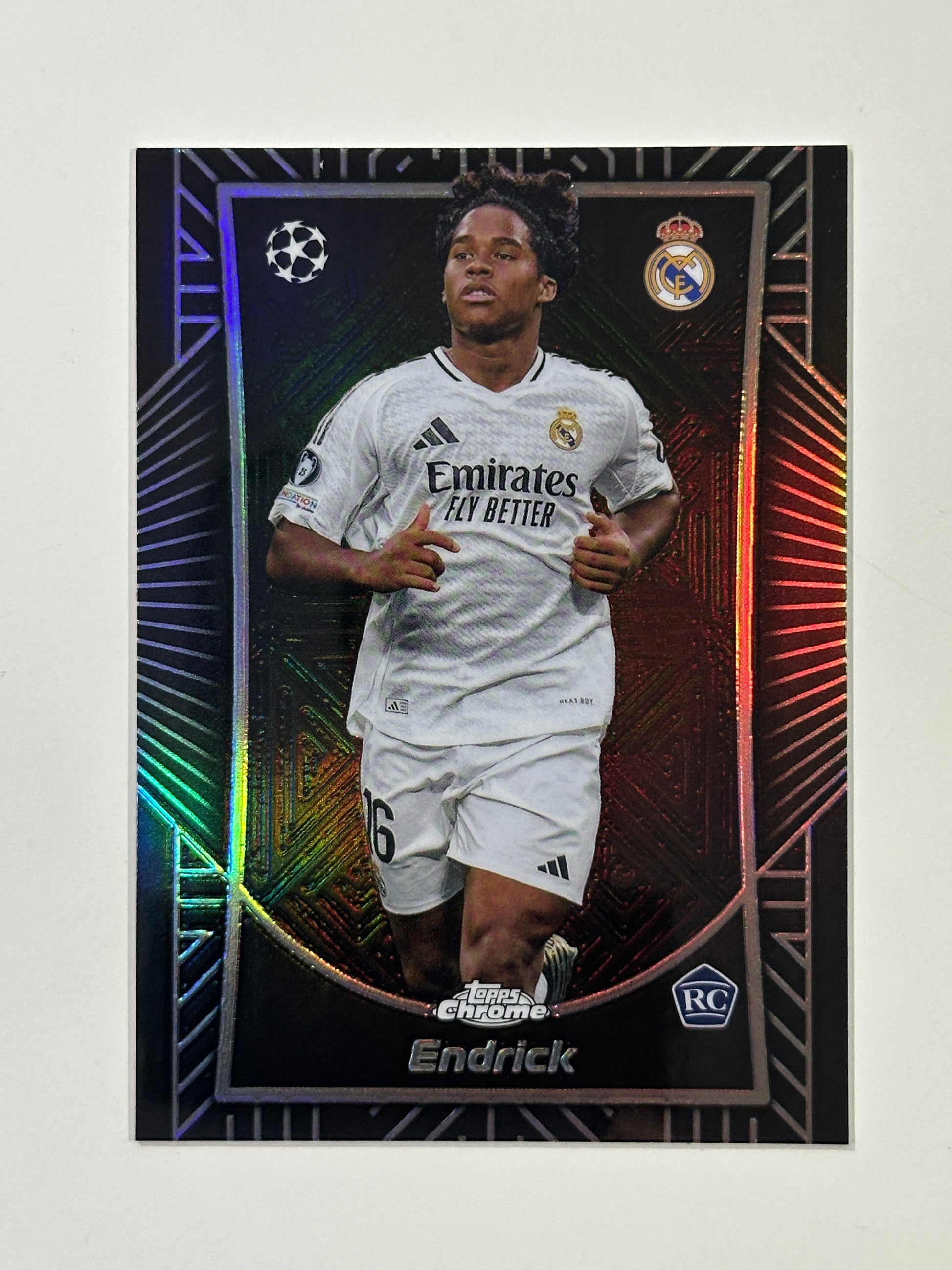 Endrick Radiating Rookies - Topps Chrome 2024/25