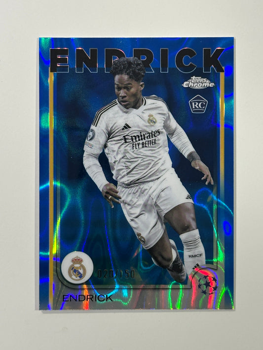 Endrick Numbered Parallel 20/150 - Topps Chrome 2024/25