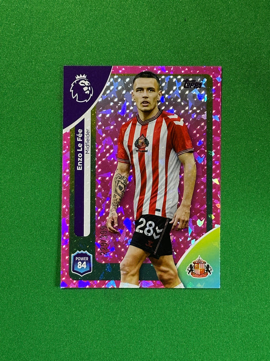 Enzo Le Fee Numbered Parallel 229/399 - Topps Premier League 2026