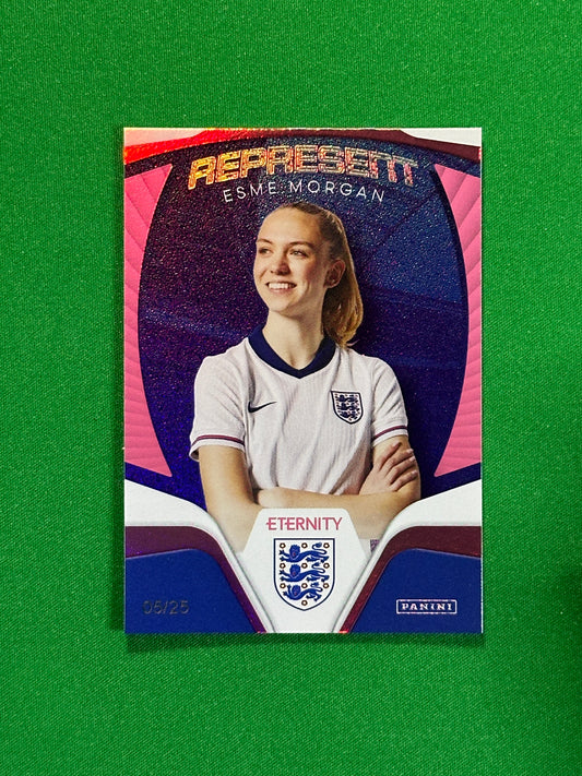 Esme Morgan Represent 5/25 - Panini Lionesses Eternity 2025
