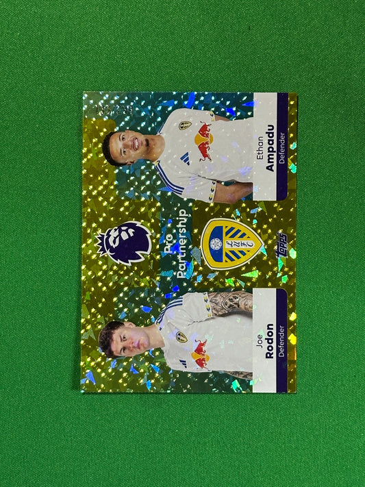Ethan Ampadu & Joe Rodon Numbered Parallel 133/299 - Topps Premier League 2026