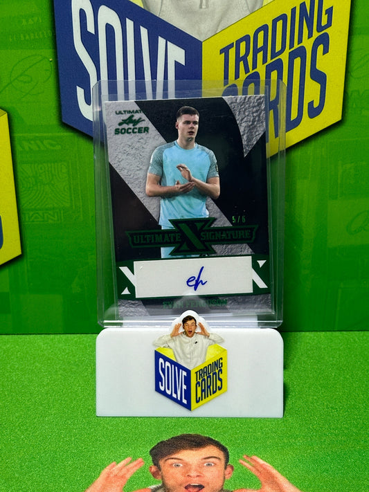 Evan-Ferguson-Autograph-5-6-Leaf-Ultimate-Soccer-2022