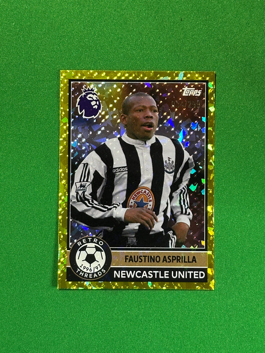 Faustino Asprilla Numbered Parallel 34/299 - Topps Premier League 2026