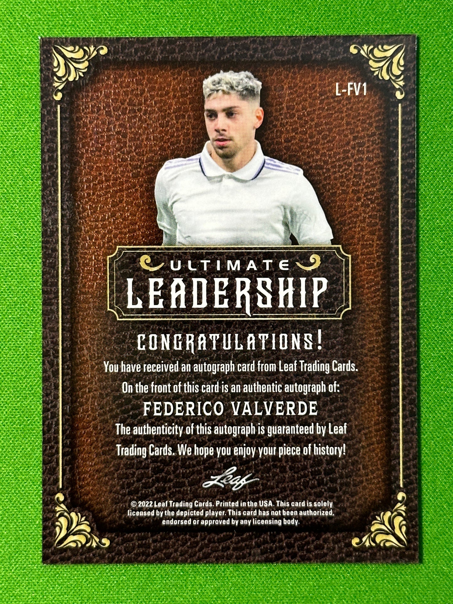Federico-Valverde-Autograph-1-3-Leaf-Ultimate-Soccer-20223