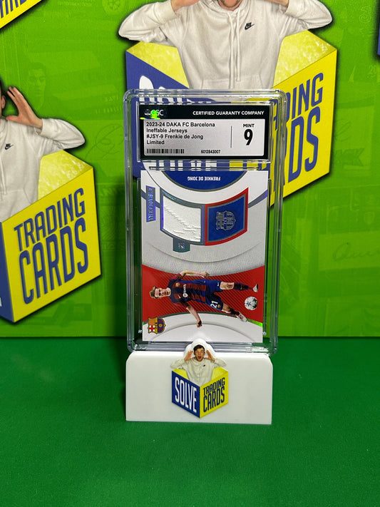 Frenkie De Jong Patch 07/50 - DAKA Barcelona One & Two 2023-24 - CGC 9
