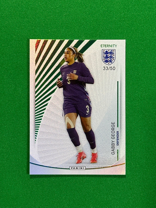 Gabby George Numbered Parallel 33/50 - Panini Lionesses Eternity 2025