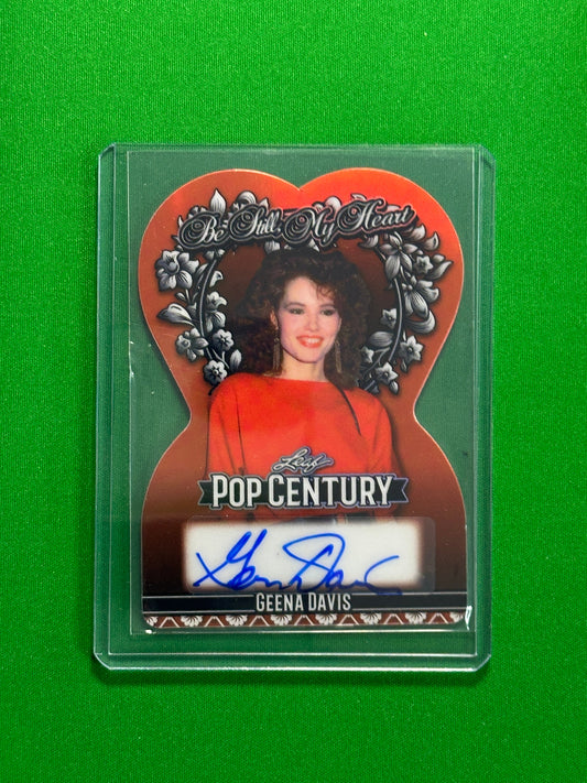 Geena Davis Autograph 4/4 - Leaf Pop Century 2025