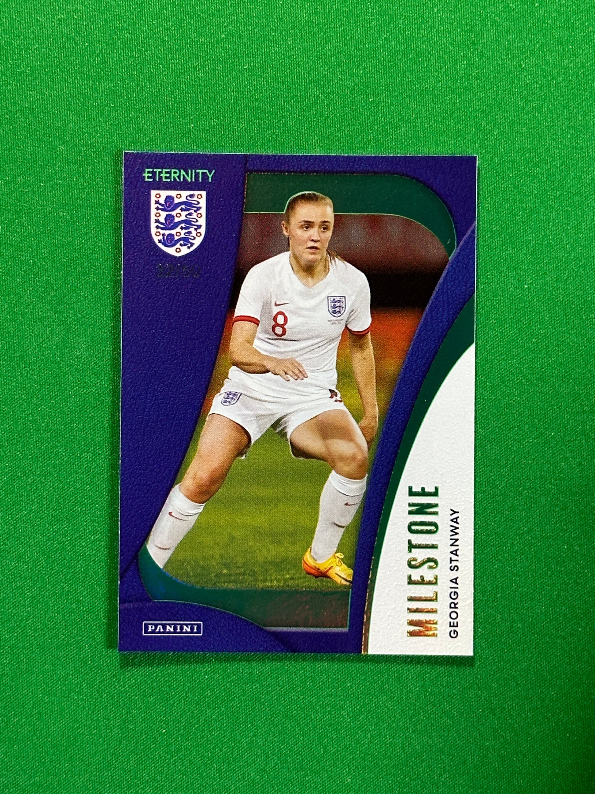 Georgia Stanway Milestone 32/50 - Panini Lionesses Eternity 2025