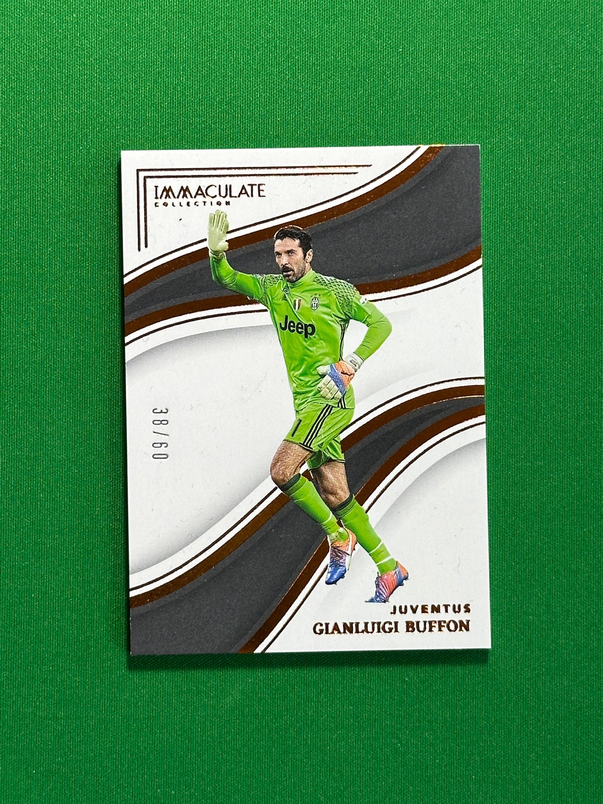 Gianluigi Buffon Numbered Parallel 38/60 - Panini Immaculate 2023/24