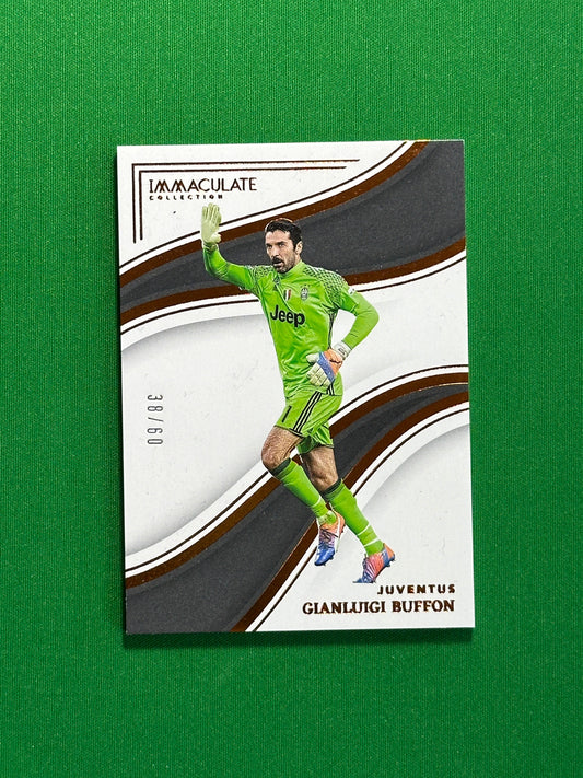 Gianluigi Buffon Numbered Parallel 38/60 - Panini Immaculate 2023/24