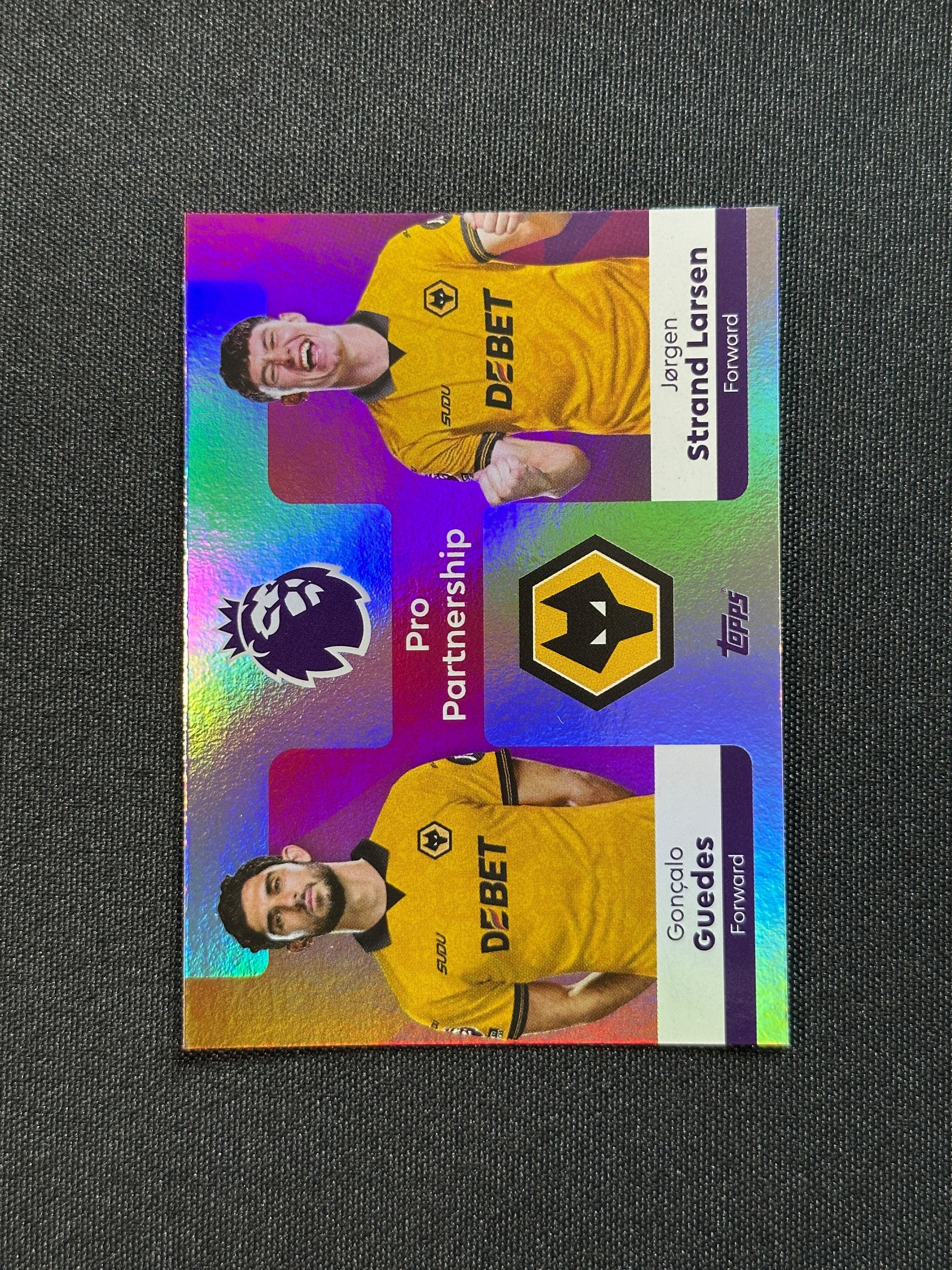 Gonçalo Guedes/Jørgen Strand Larsen Wolves Pro Partnership - Topps Premier League 2026