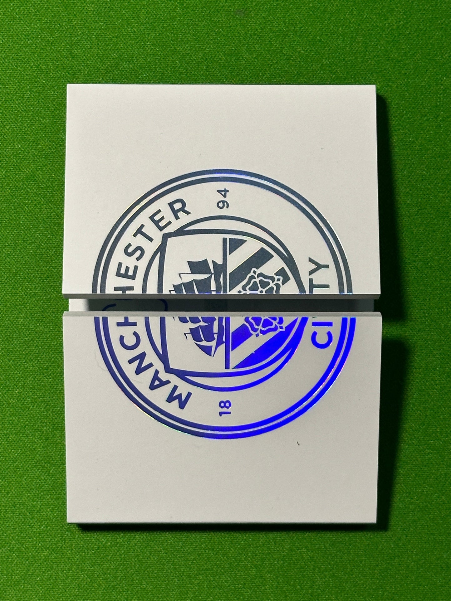 Haaland & Alvarez Dual Autograph Patch Booklet 02/10 - DAKA Manchester City Ineffable 2023-24