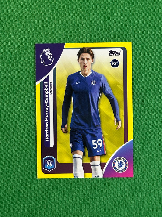 Harrison Murray-Campbell Yellow Parallel Base - Topps Premier League 2026