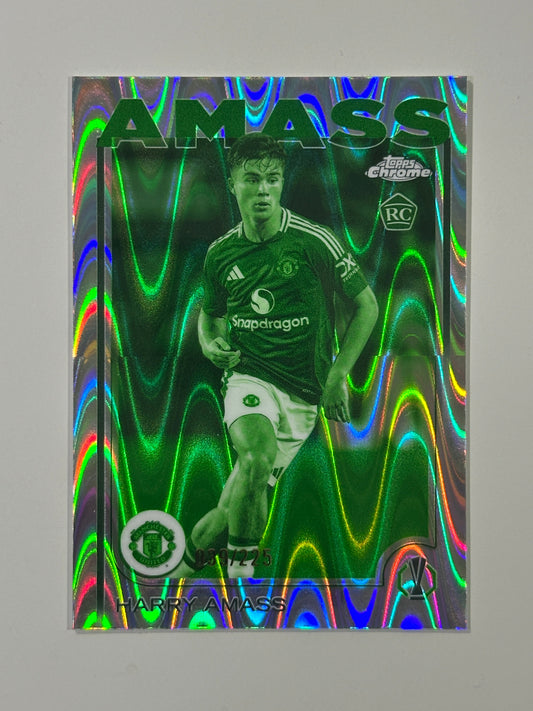 Harry Amass Numbered Parallel 39/225 - Topps Chrome 2024/25