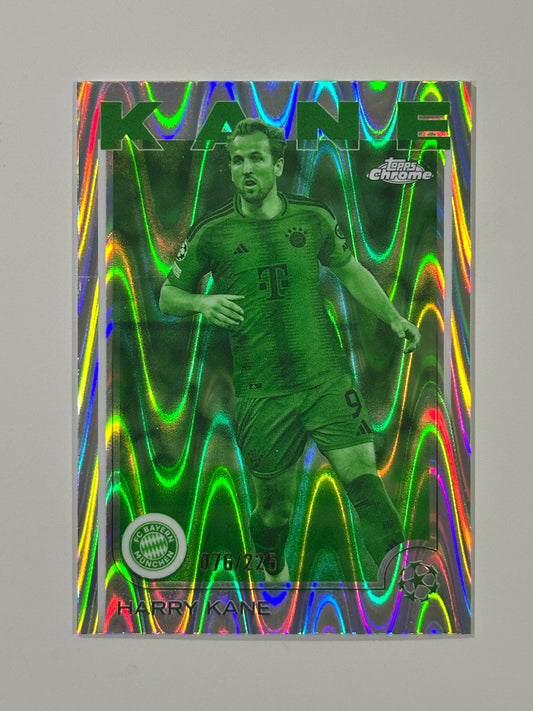 Harry Kane Numbered Parallel 76/225 - Topps Chrome 2024/25