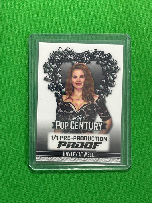 Hayley Atwell Pre-Production Proof 1/1 - Leaf Pop Century 2025