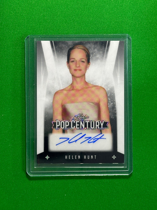 Helen Hunt Autograph 1/1 - Leaf Pop Century 2025