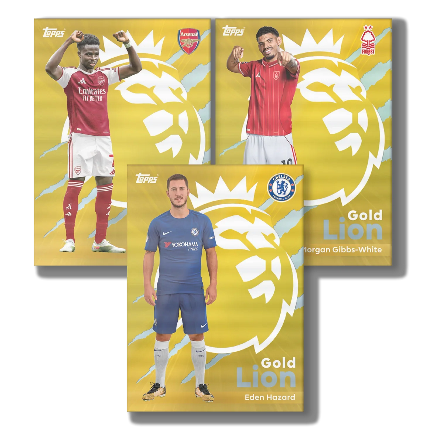 Topps Premier League 2026 Super Tin #3 – 50 Cards + 3 Hall-of-Fame LEs