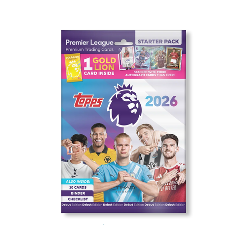 Topps Premier League 2026 Starter Pack - Inc. Binder