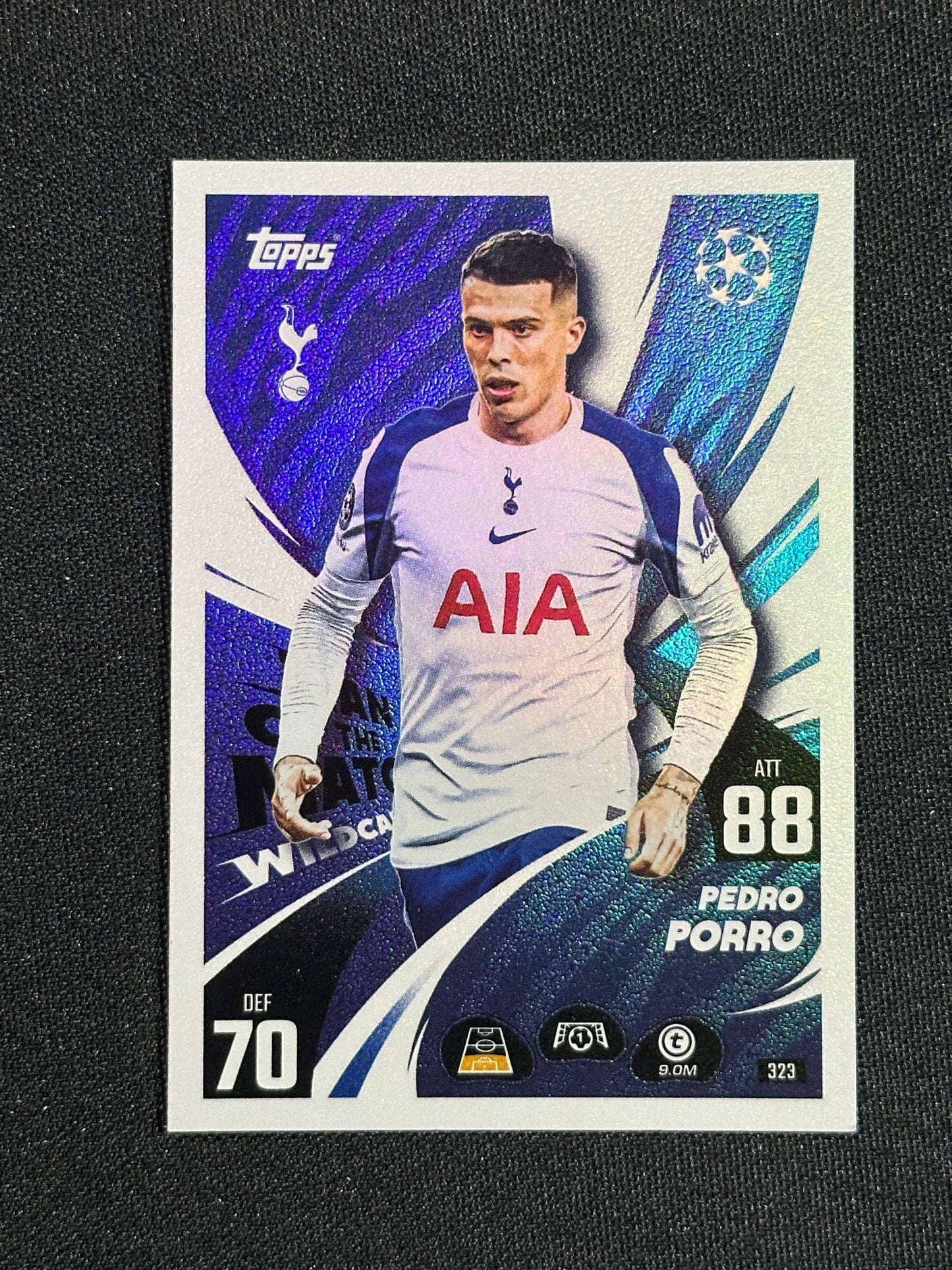 323 Pedro Porro Tottenham Hotspur Base - Topps Match Attax 2025/26