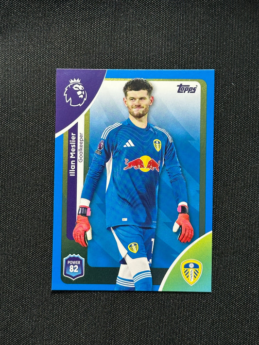 Illan Maslier Blue Parallel Base - Topps Premier League 2026