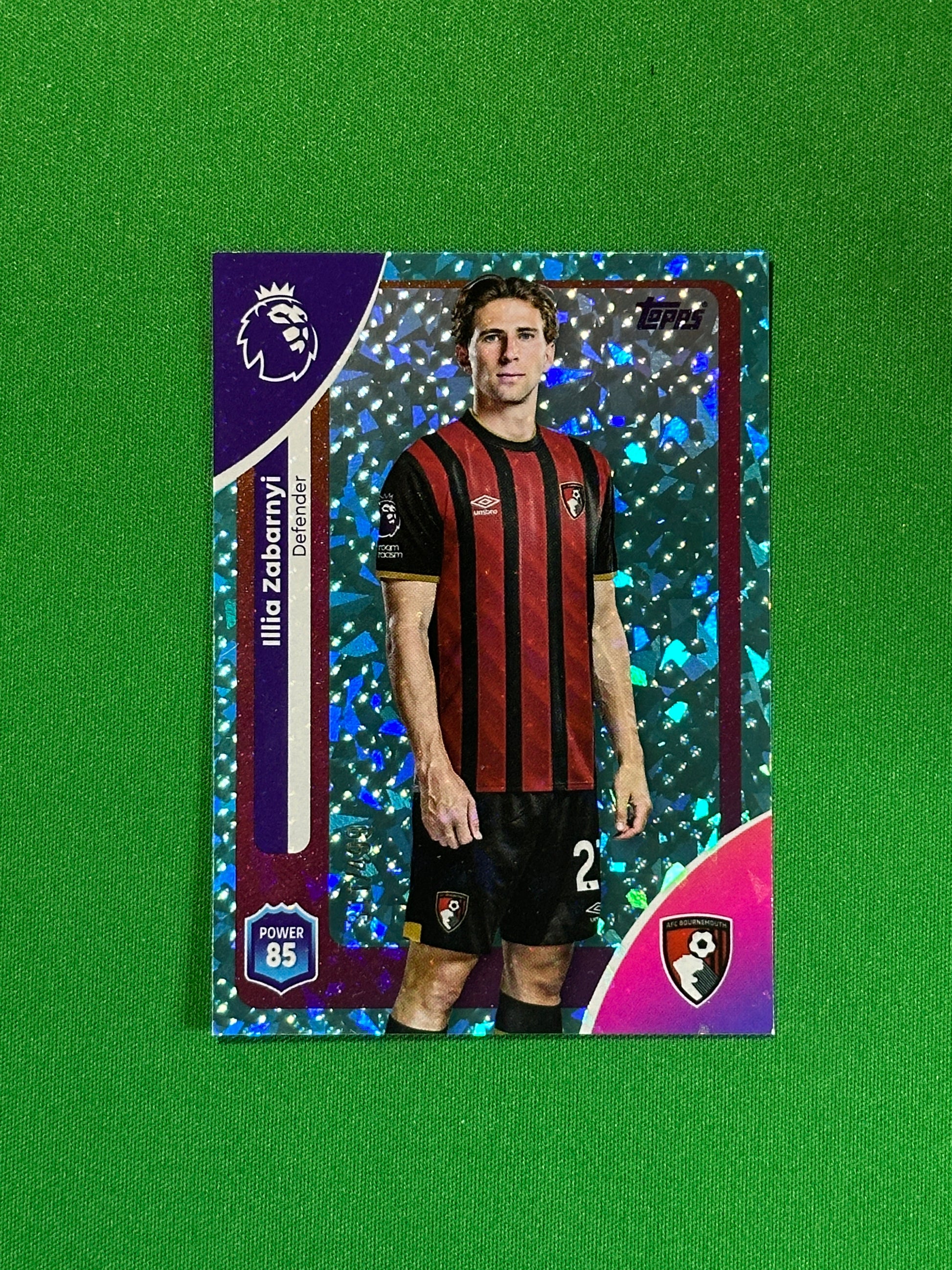 Illia Zabarnyi Numbered Parallel 311/499 - Topps Premier League 2026