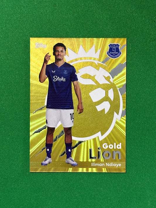 Ilman Ndiaye Gold Lion - Topps Premier League 2026