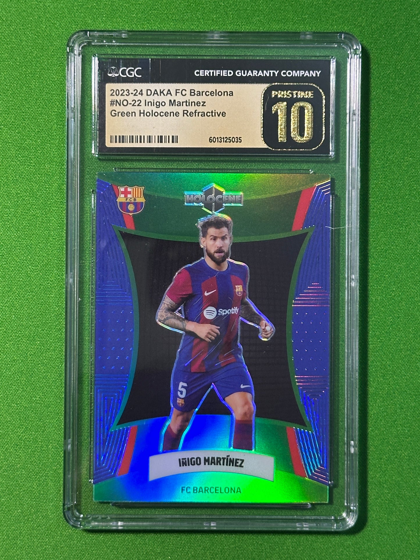 Inigo Martinez 05/05 - DAKA Barcelona One & Two 2023-24 - CGC Pristine 10