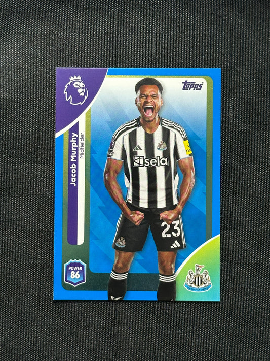 Jaccob Murphy Blue Parallel Base - Topps Premier League 2026